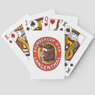 Brauerei Baumberger Langenthal Kartenspiele Playing Cards