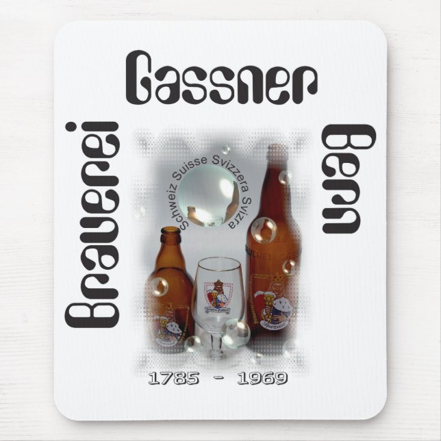 Brauerei Gassner Bern Mauspad Mouse Pad (Front)