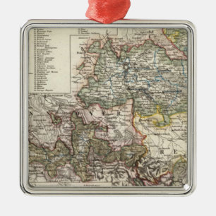 Braunschweig and Wolfenbutte Germany Metal Ornament