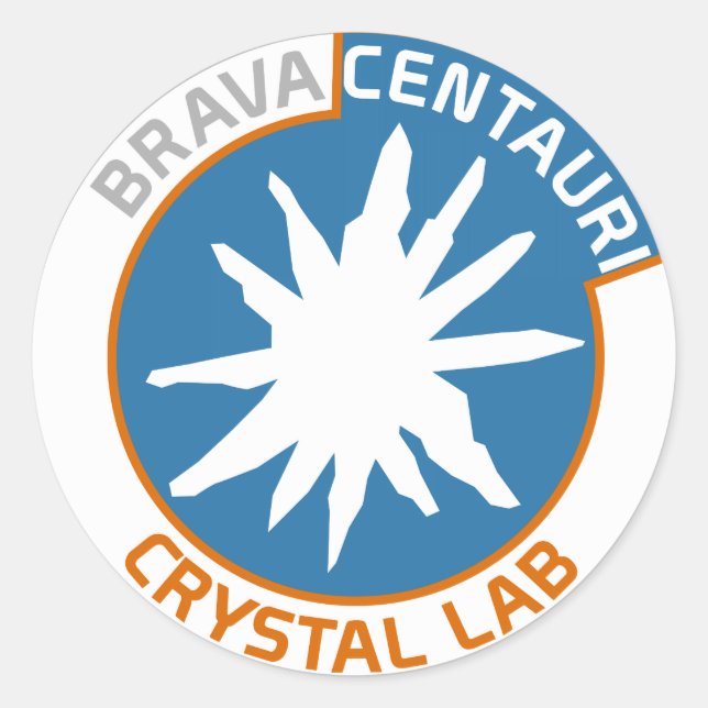 Brava Centauri Crystal Lab Sticker (Sheet of 20) (Front)