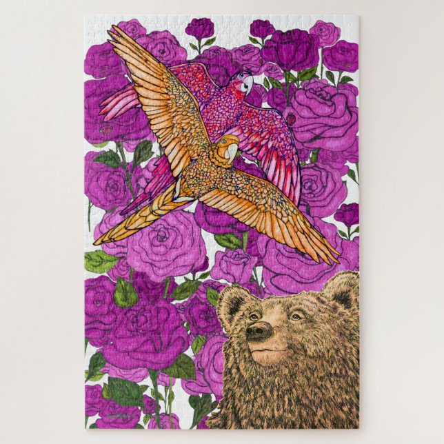 Brave Bear Jigsaw Puzzle (Vertical)