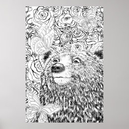 Brave Bear Poster