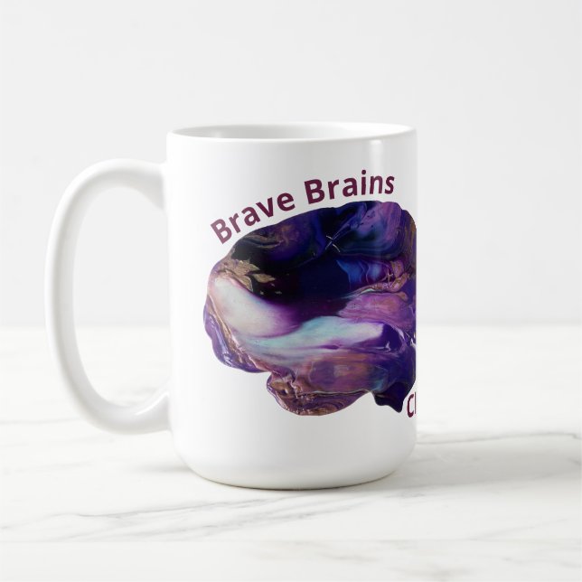Brave Brains CDKL5 Coffee Mug (Left)
