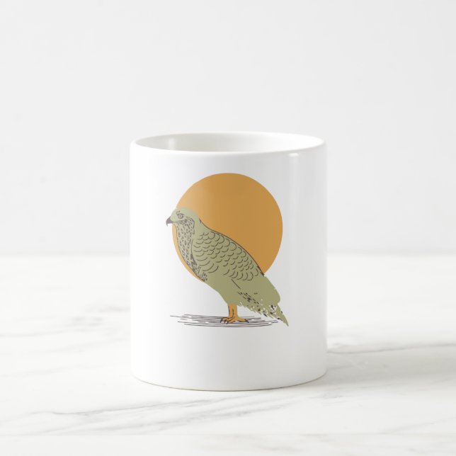 Brave Buzzard Coffee Mug (Center)