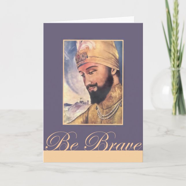 BRAVE - Carte de voeux (Devant)