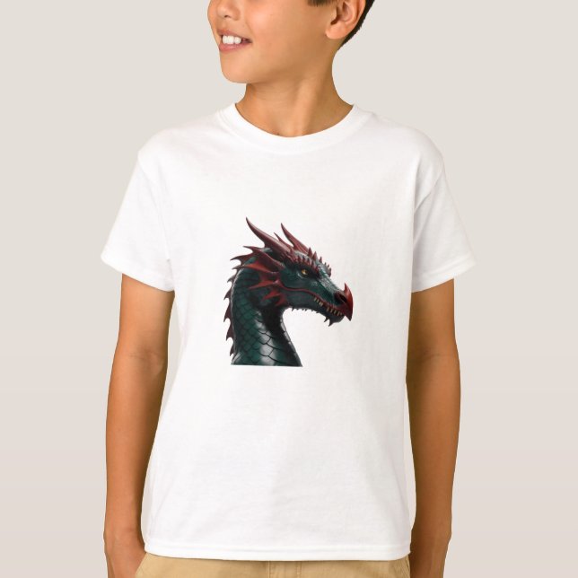 Brave Dragon Hero – Kids T-Shirt Collection (Front)