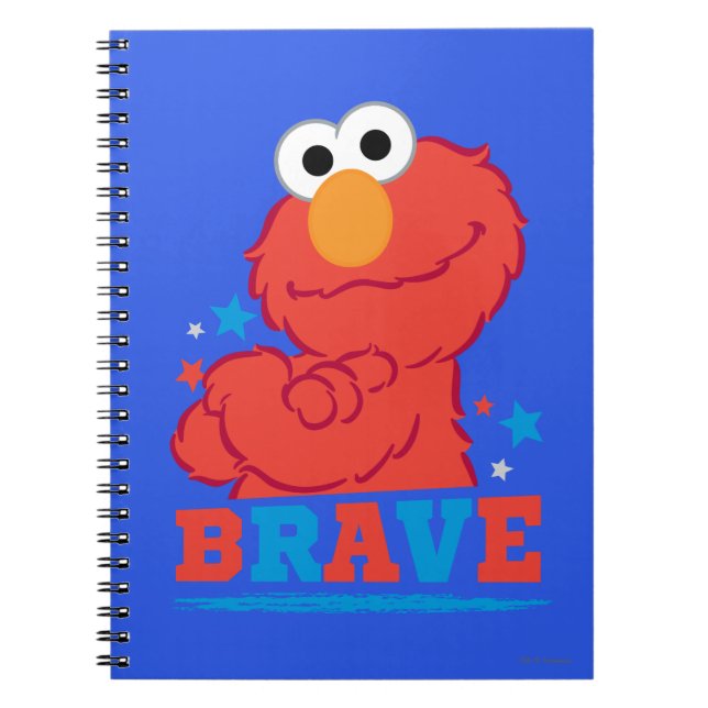 Brave Elmo Notebook (Front)