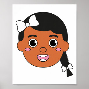 Brave Girl Black History Month Women’s African Ame Poster