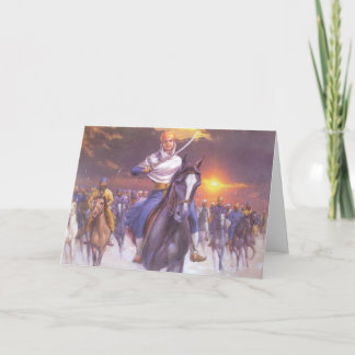 Brave Greeting Card. Card