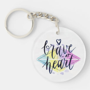 Brave Heart Keychain