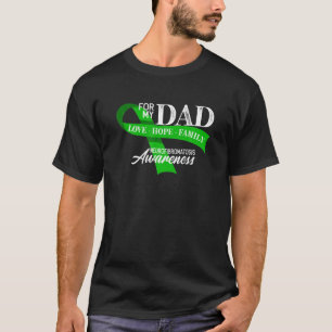 Brave I Dad I Neurofibromatosis Awareness I Green T-Shirt