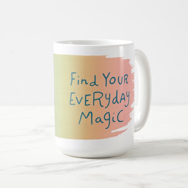 Brave Learner Everyday Magic Mug Teal (Front Right)