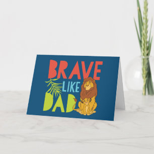 Brave Like Dad Card