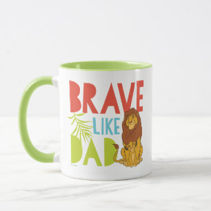 Brave Like Dad Mug