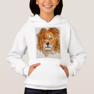 Brave lion kids hoodie