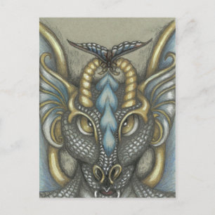 Brave Little Butterfly Postcard