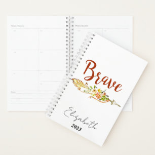 Brave personalized, custom year planner