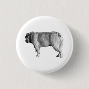 Brave Pin, Festive Spirit 1 Inch Round Button