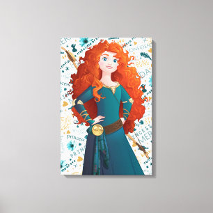 Brave Princess Canvas Print