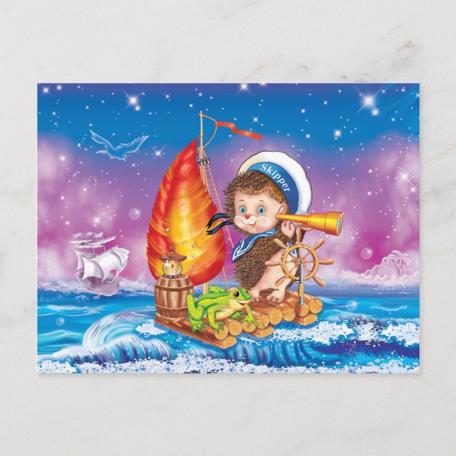 Brave sailor postcard (Front)