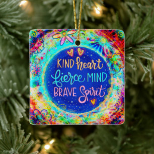 Brave Spirit "Inspirivity" Ornement céramique