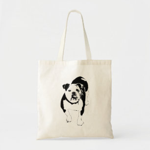 Brave Stride, Urban Bulldog Outing Tote Bag