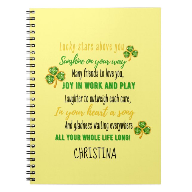 Brave Strong Goddaughter Teen or Child Named Notebook (Front)