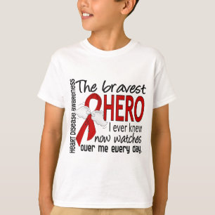 Bravest Hero I Ever Knew Heart Disease T-Shirt