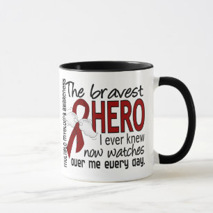 Bravest Hero I Ever Knew Multiple Myeloma Mug