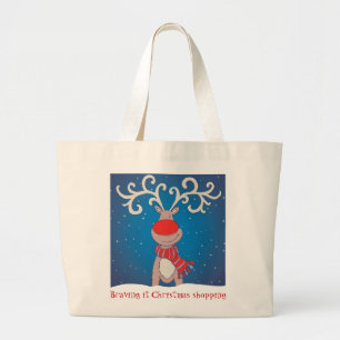 Braving it Christmas shopping bag