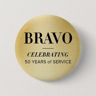 BRAVO 50th button