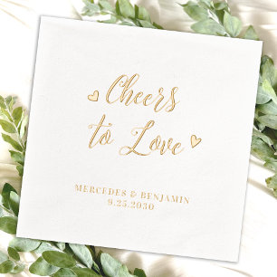 Bravo à aimer Moderne Élégant Mariage Coeurs