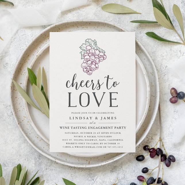 Bravo à l'amour | Invitation de la partie d'engage (Créateur téléchargé)