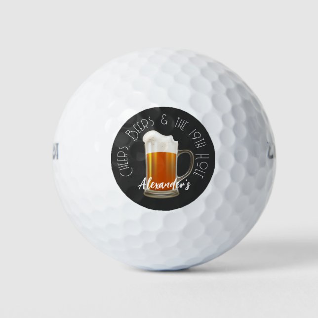 Bravo Beers et les balles de golf 19th Hole (Devant)