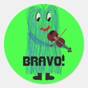 Bravo! Classic Round Sticker
