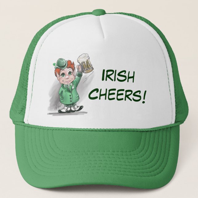 Bravo irlandais ! Casquette de la Saint Patrick (Devant)