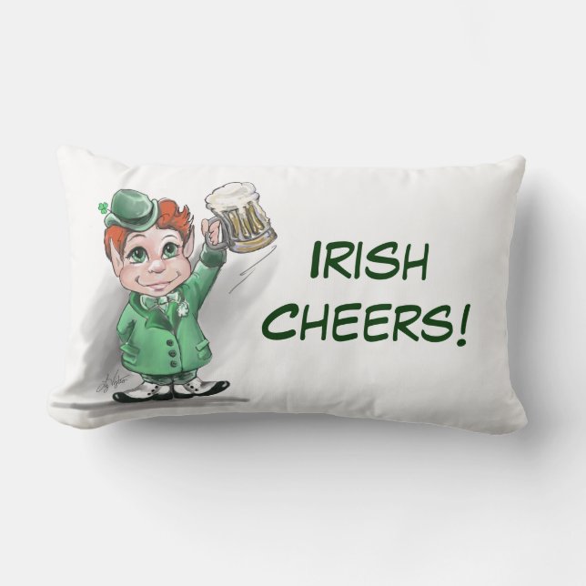 Bravo irlandais ! Lancer le Coussin Lumbar (Recto)