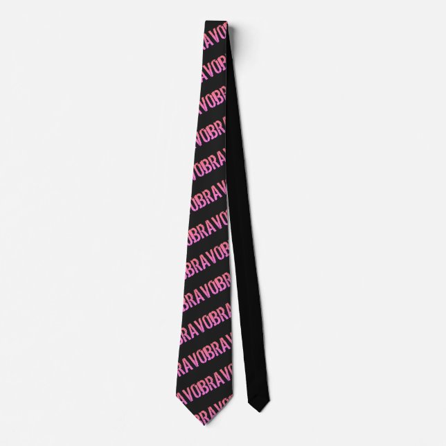 Bravo! Italian saying    Tie (Front)