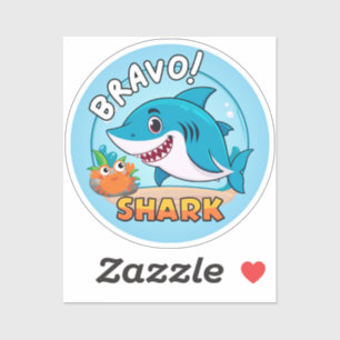 Bravo Sticker, Shark Stickers