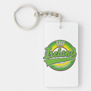 Bray County Wicklow Ireland. Keychain