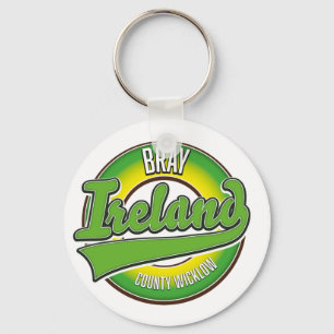 Bray County Wicklow Ireland. Keychain