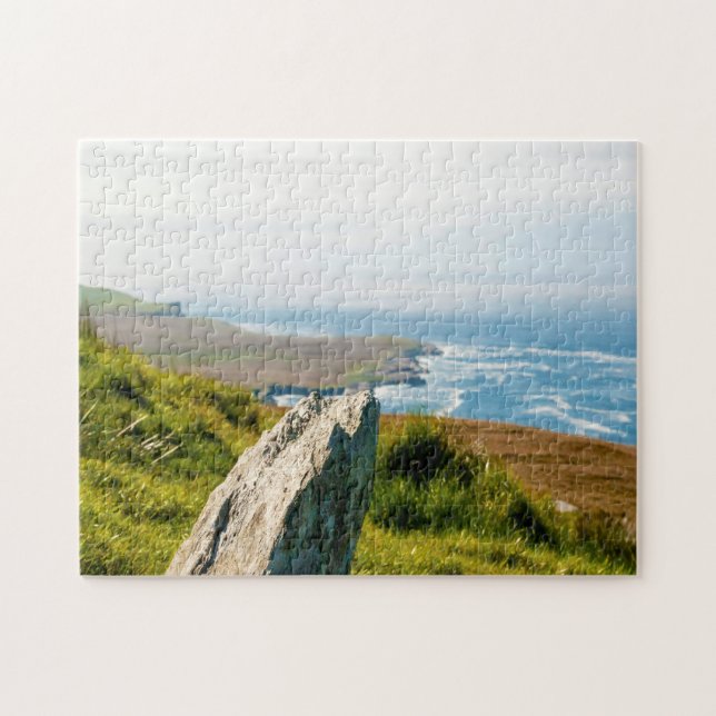 Bray Head Valentia Island Kerry Ireland. Jigsaw Puzzle (Horizontal)