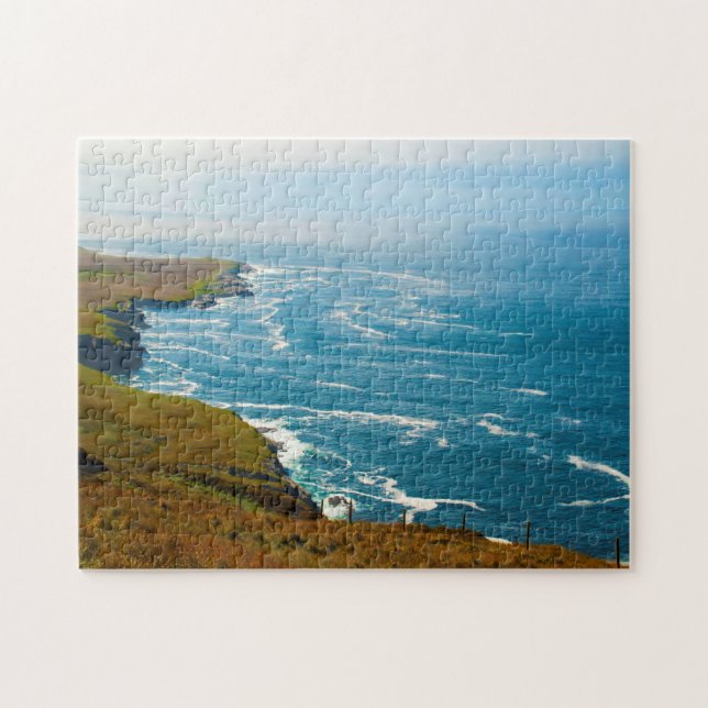 Bray Head Valentia Island Kerry Ireland. Jigsaw Puzzle (Horizontal)