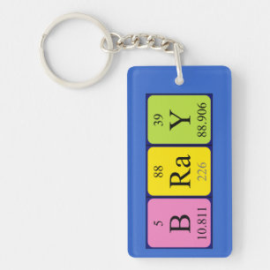 Bray periodic table name keyring