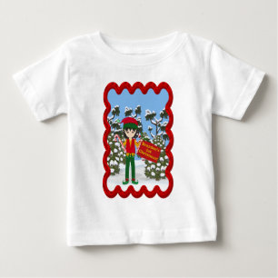 Brayden's First Christmas Baby T-Shirt