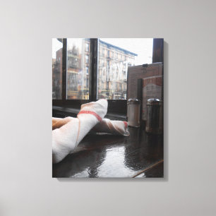 Brazen Fox Canvas Print