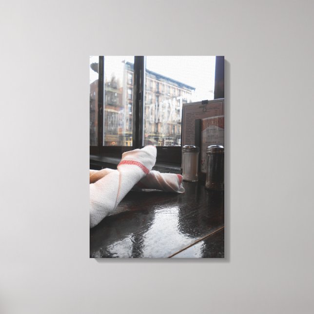 Brazen Fox Canvas Print (Front)