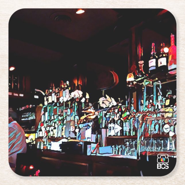 Brazen Head San Francisco Paper Coaster (Front)