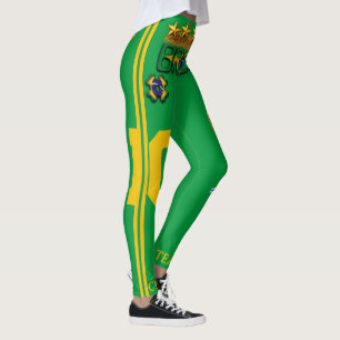 Brazil 2026 Global Games: Gold Trophy & Jersey 10 Leggings