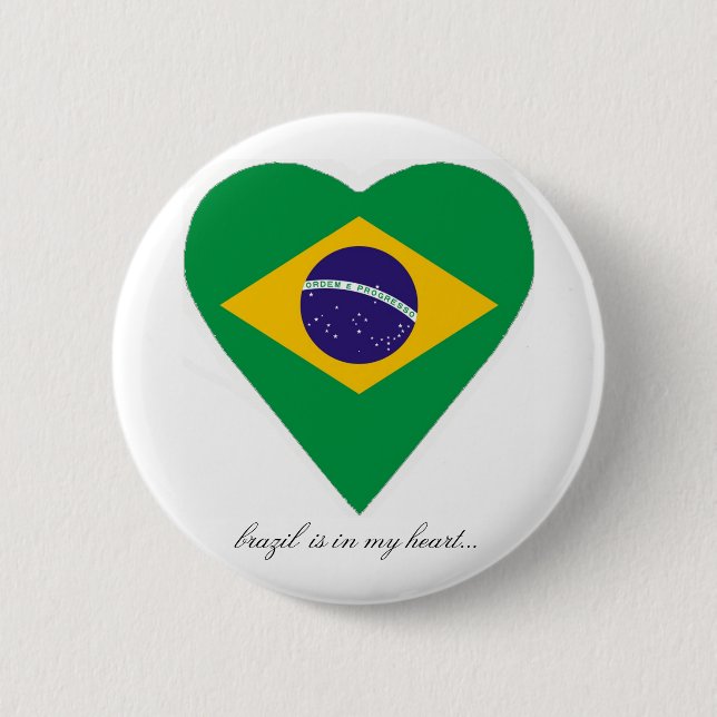 BRAZIL 2 INCH ROUND BUTTON (Front)